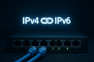 Imagem representando compatibilidade de switches com IPv6