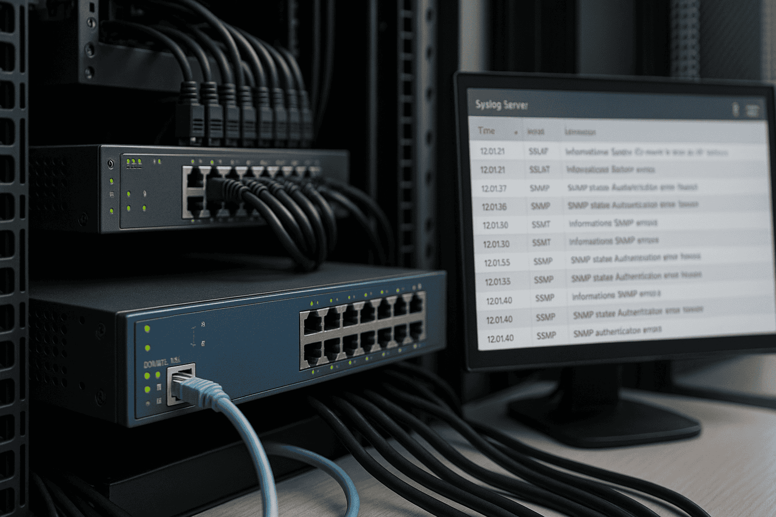 Como Centralizar Logs de Switches Gerenciáveis com Syslog